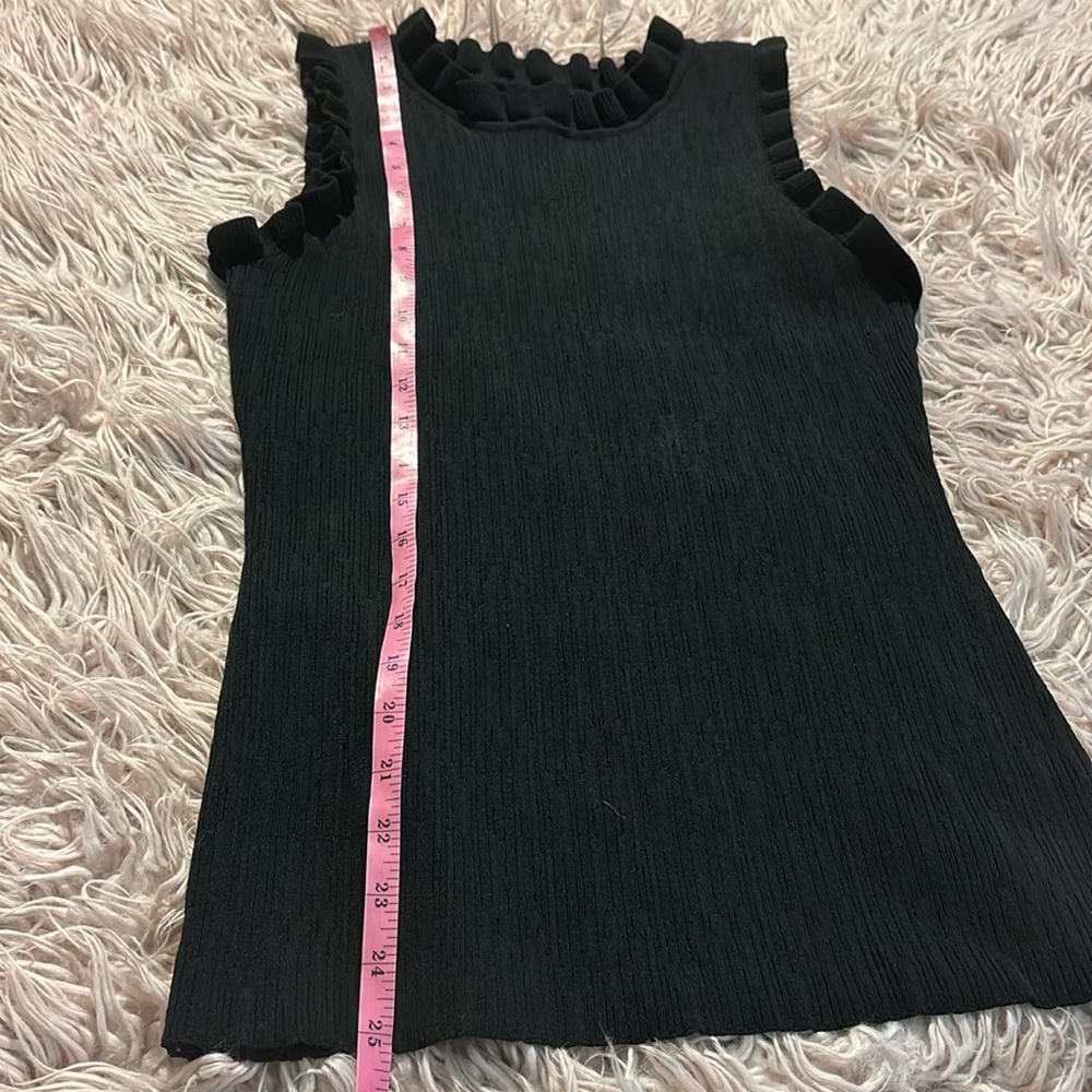 Current Air Los Angeles Ruffle Neck Tank - Picture 9 of 10